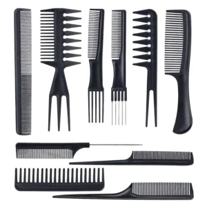 hairdressing brush and comb sets