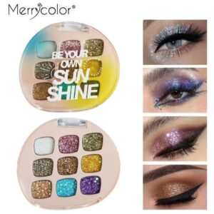 glitter eye shadow