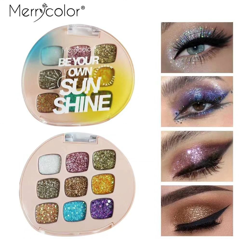 glitter eye shadow